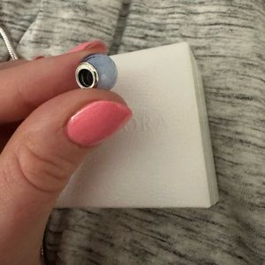 Quartz blue charm pandora